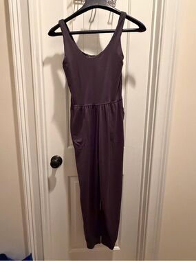 Offline by Aerie jumpsuit in purplish/black